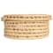 Household Essentials Natural Handwoven Corn Leaf Nestable Basket Set with Lids